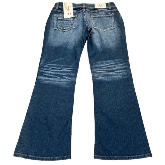 BRAND NEW NWT WOMENS MADE WIDE LEG JEANS SIZE 11 - Picture 3 of 5